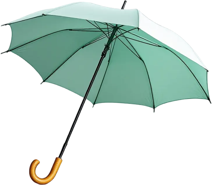 Miętowy parasol jako symbol ochrony życia i zdrowia
